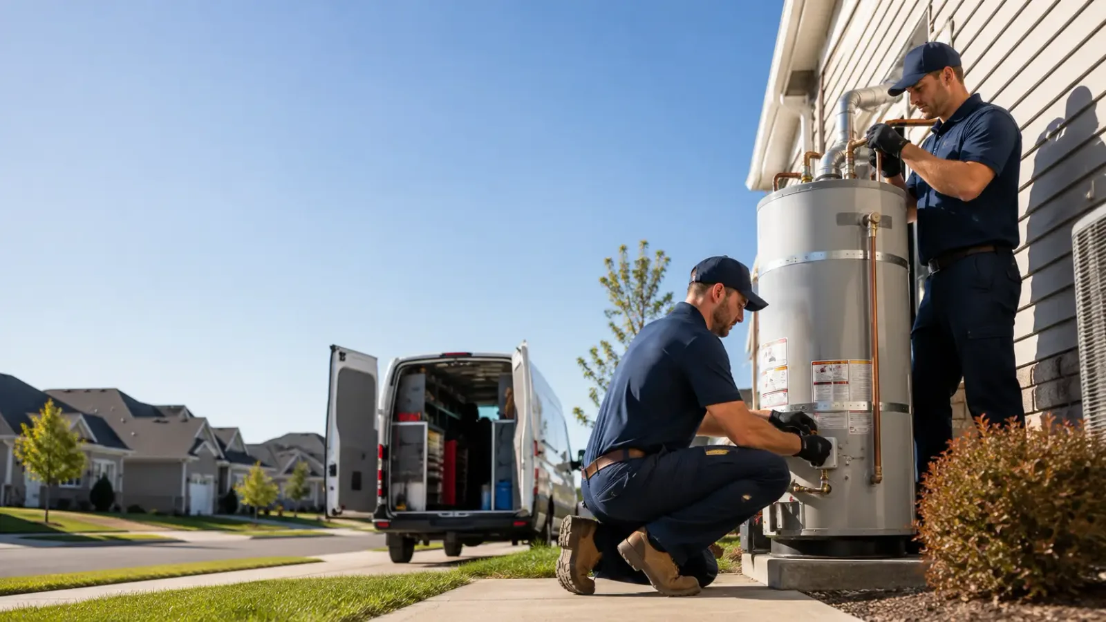Water Heater Installation in Badger, MN